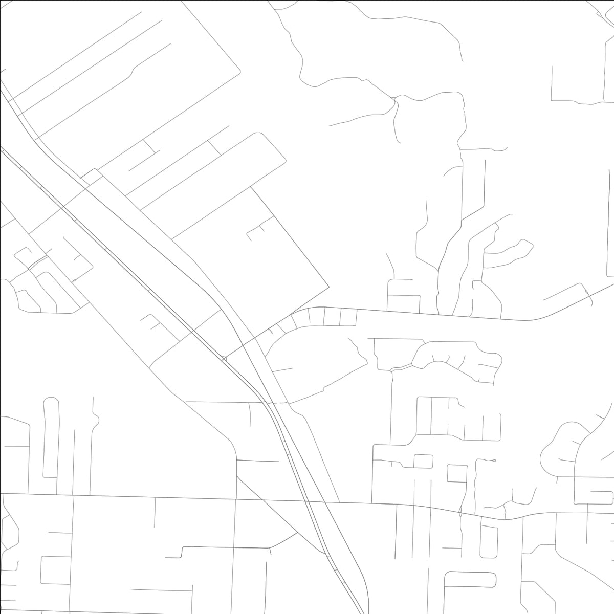 ROAD MAP OF GONZALEZ, FLORIDA BY MAPBAKES