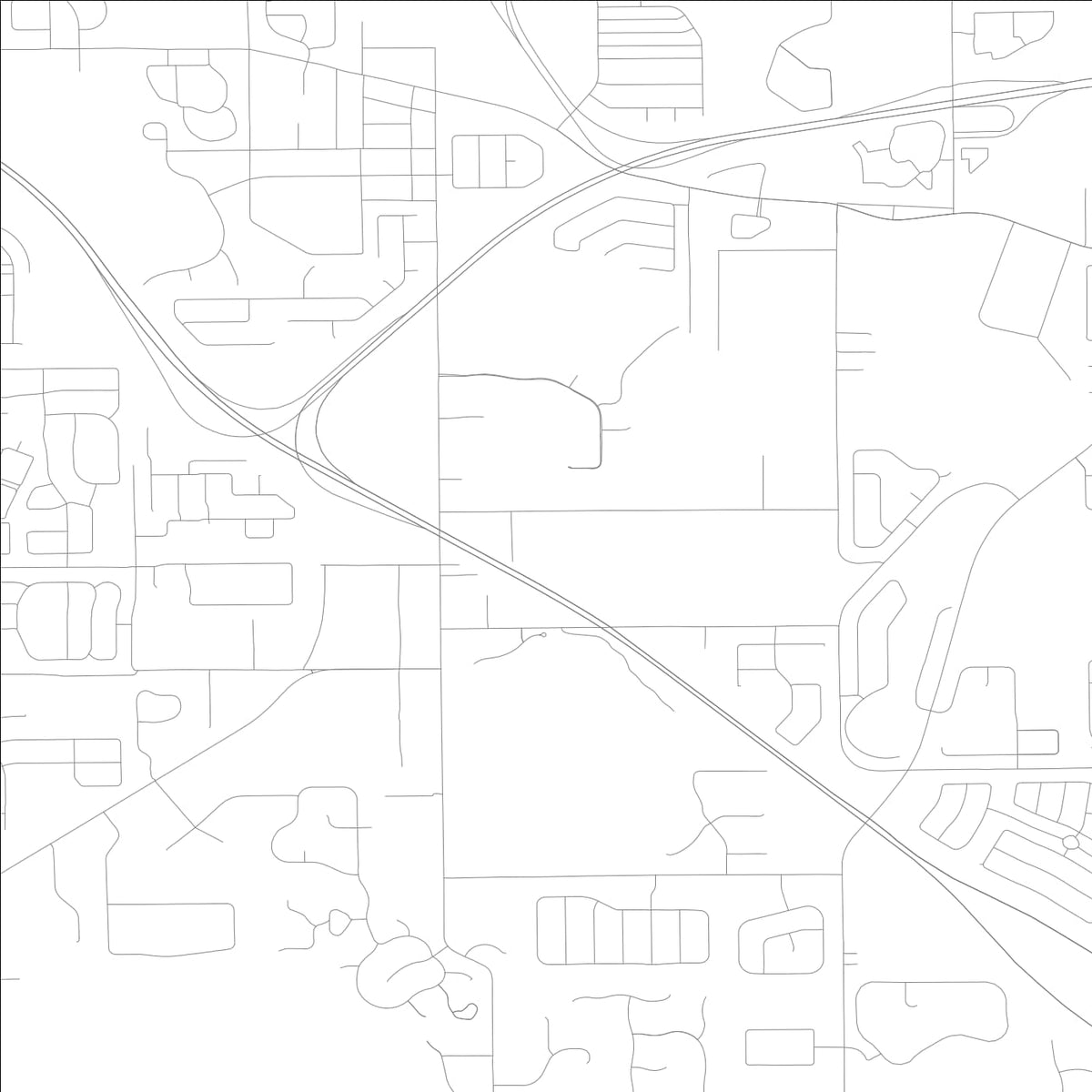 ROAD MAP OF GOTHA, FLORIDA BY MAPBAKES
