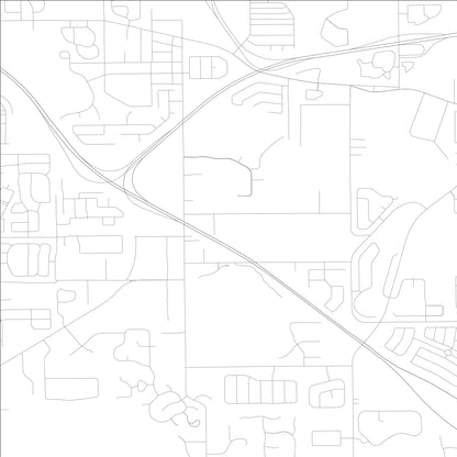 ROAD MAP OF GOTHA, FLORIDA BY MAPBAKES