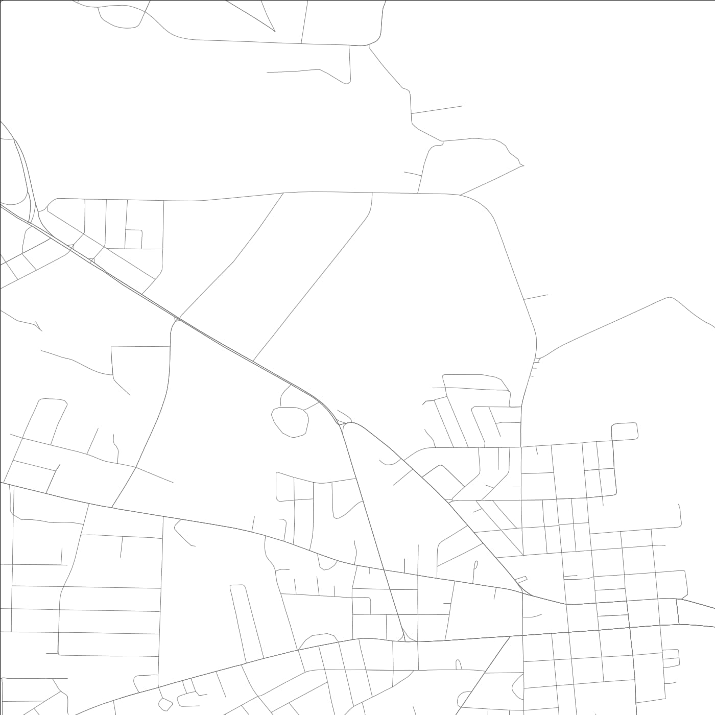 ROAD MAP OF HAWKINSVILLE, GEORGIA BY MAPBAKES