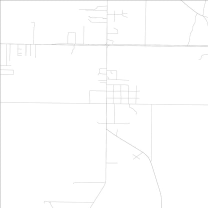 ROAD MAP OF GRAND RIDGE, FLORIDA BY MAPBAKES
