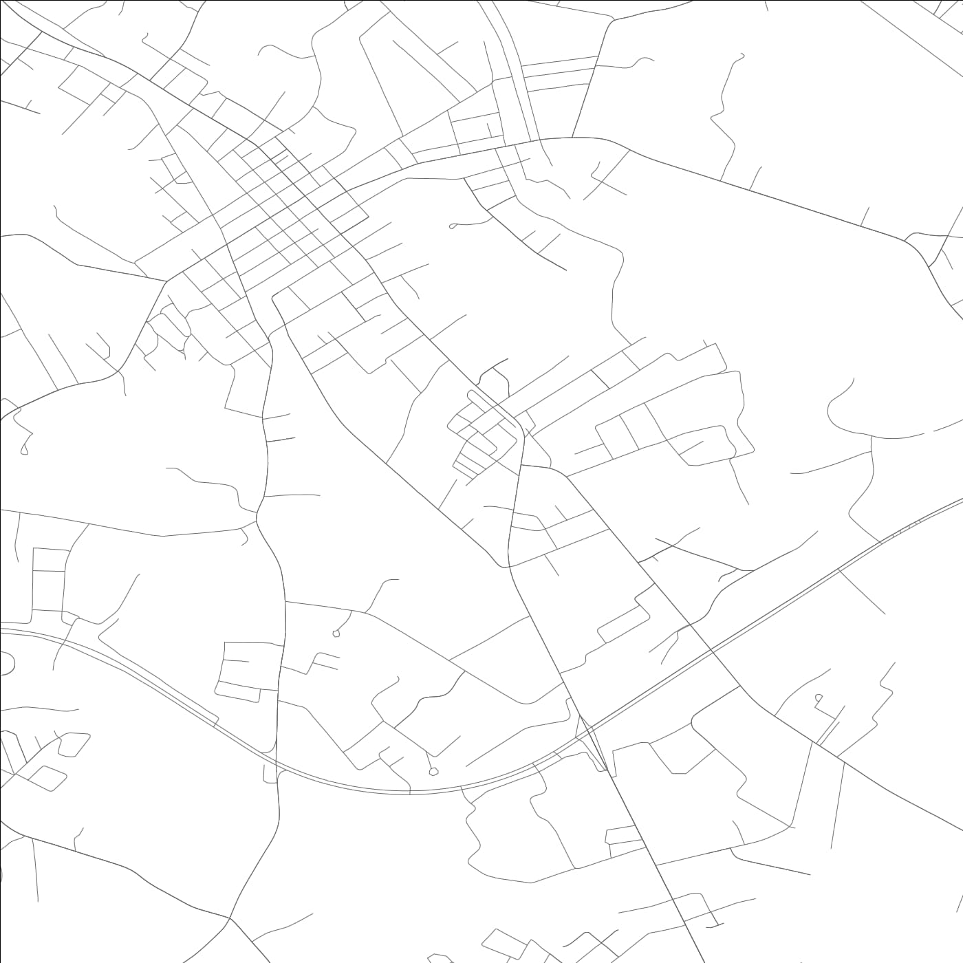 ROAD MAP OF LONDON, KENTUCKY BY MAPBAKES