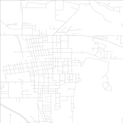 ROAD MAP OF KENDALLVILLE, INDIANA BY MAPBAKES