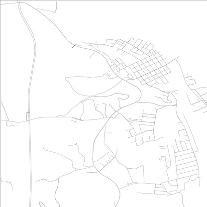 ROAD MAP OF LOUISA, KENTUCKY BY MAPBAKES