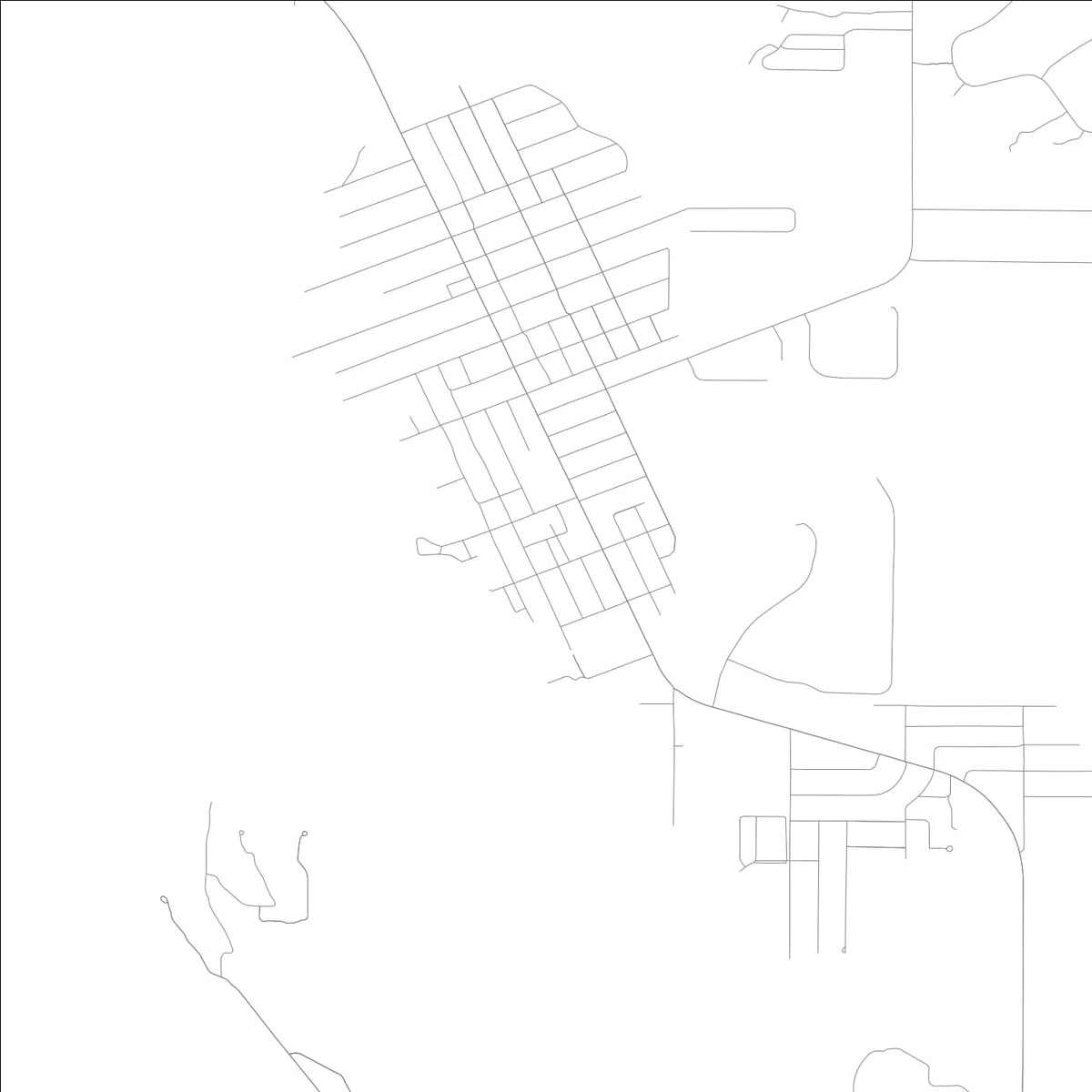 ROAD MAP OF GROVE CITY, FLORIDA BY MAPBAKES