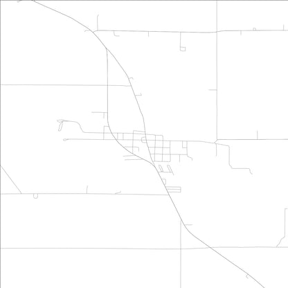 ROAD MAP OF KIMMELL, INDIANA BY MAPBAKES