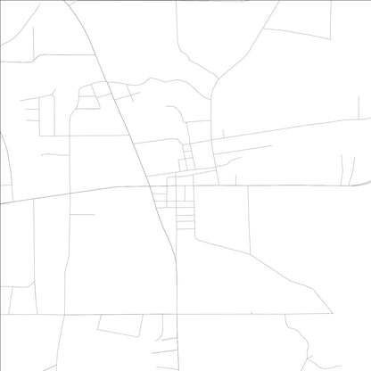 ROAD MAP OF HOBOKEN, GEORGIA BY MAPBAKES