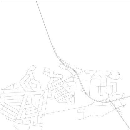 ROAD MAP OF GULF BREEZE, FLORIDA BY MAPBAKES