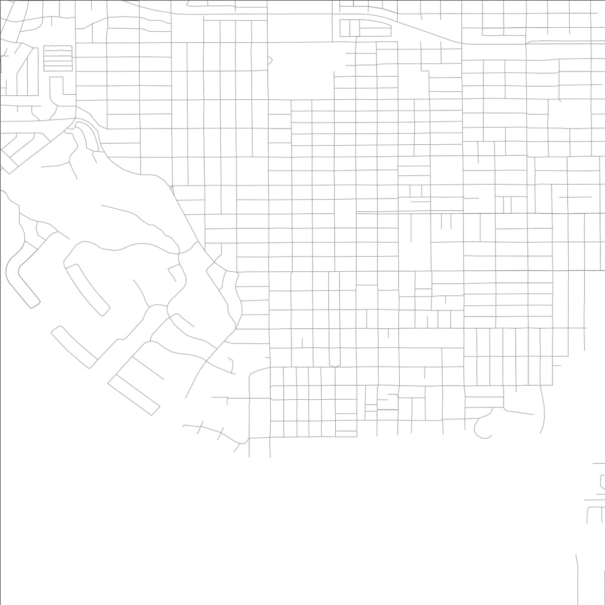 ROAD MAP OF GULFPORT, FLORIDA BY MAPBAKES