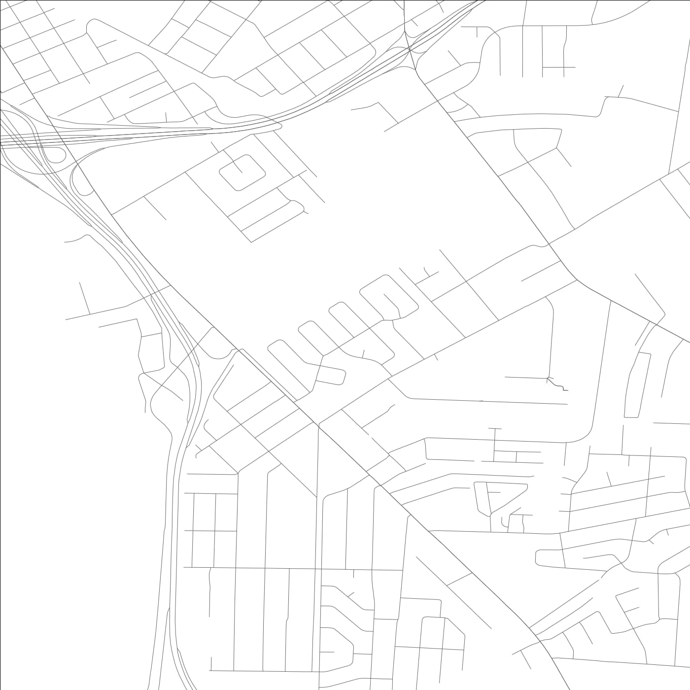 ROAD MAP OF LYNNVIEW, KENTUCKY BY MAPBAKES