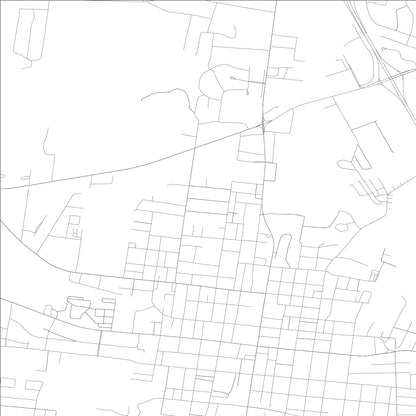 ROAD MAP OF MADISONVILLE, KENTUCKY BY MAPBAKES