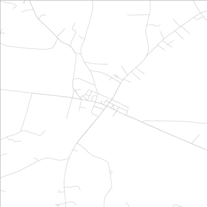 ROAD MAP OF ILA, GEORGIA BY MAPBAKES