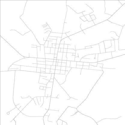 ROAD MAP OF MARION, KENTUCKY BY MAPBAKES