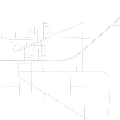 ROAD MAP OF HASTINGS, FLORIDA BY MAPBAKES