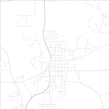 ROAD MAP OF HAVANA, FLORIDA BY MAPBAKES