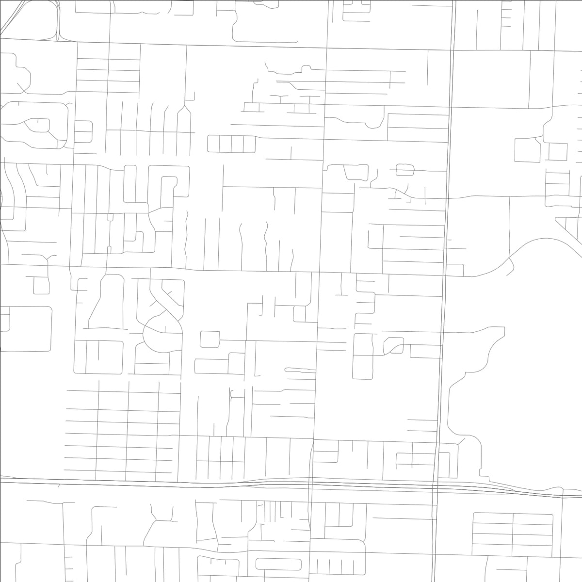 ROAD MAP OF HAVERHILL, FLORIDA BY MAPBAKES