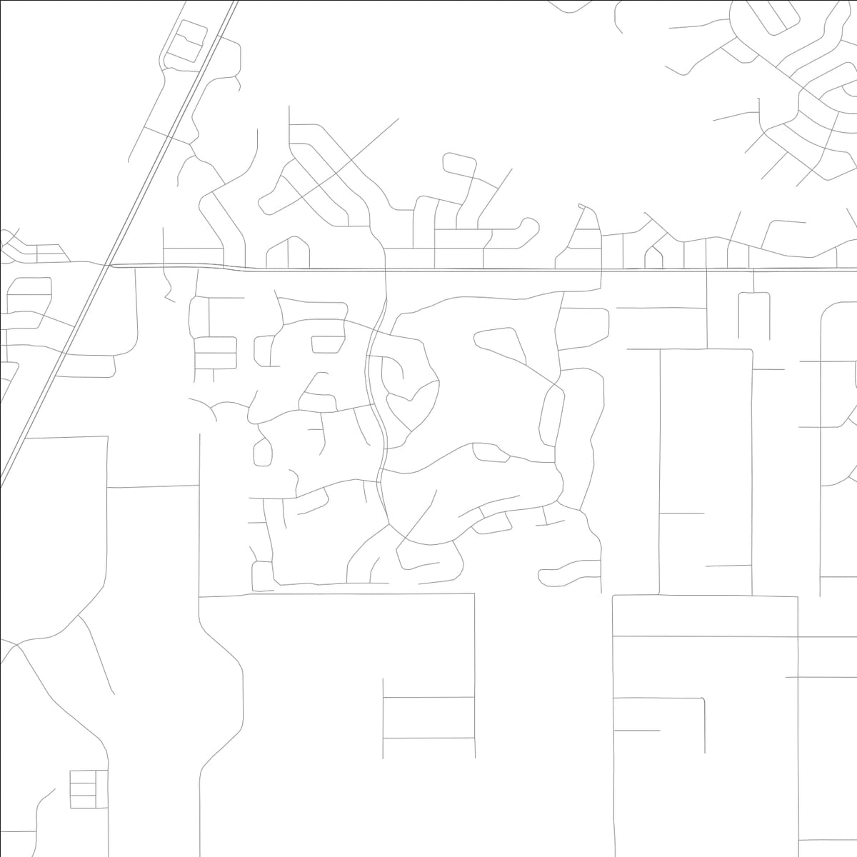 ROAD MAP OF HERITAGE PINES, FLORIDA BY MAPBAKES