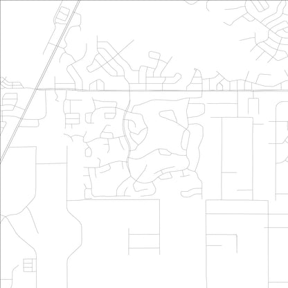 ROAD MAP OF HERITAGE PINES, FLORIDA BY MAPBAKES
