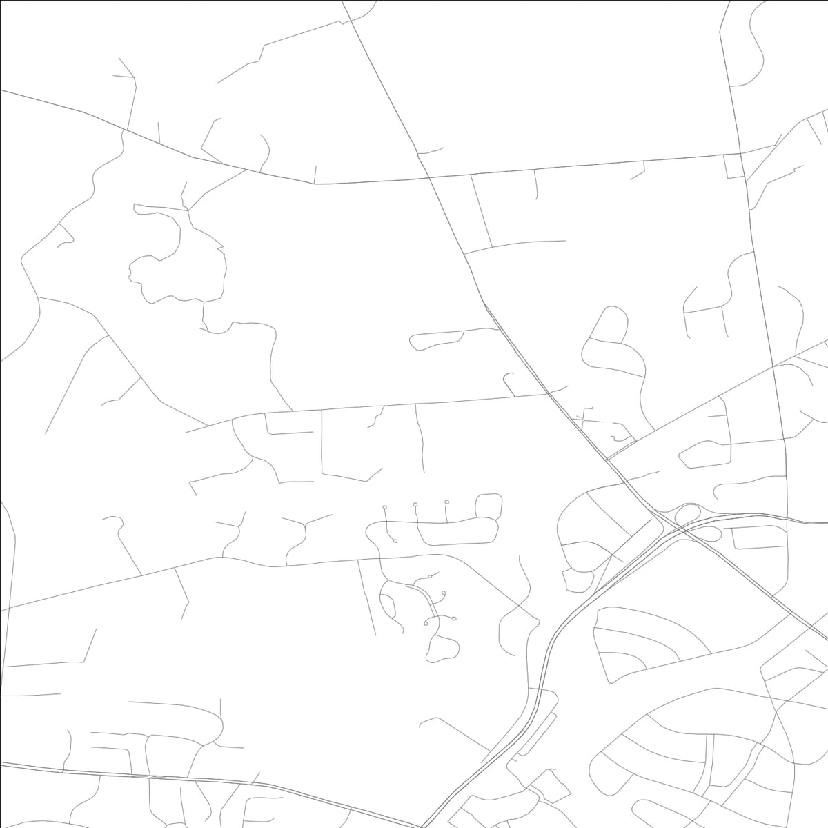 ROAD MAP OF GREENVILLE, DELAWARE BY MAPBAKES