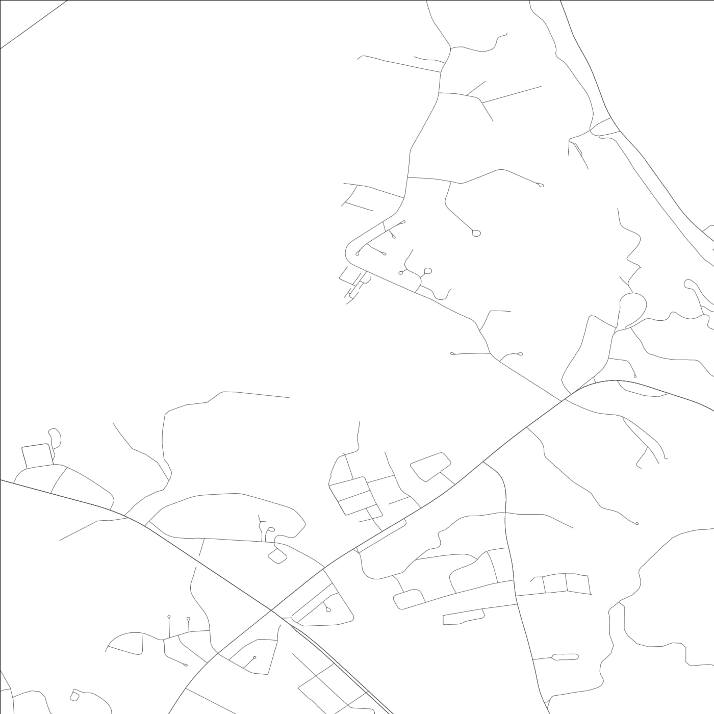 ROAD MAP OF MAYSVILLE, KENTUCKY BY MAPBAKES