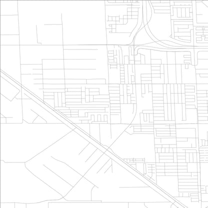 ROAD MAP OF HIALEAH GARDENS, FLORIDA BY MAPBAKES