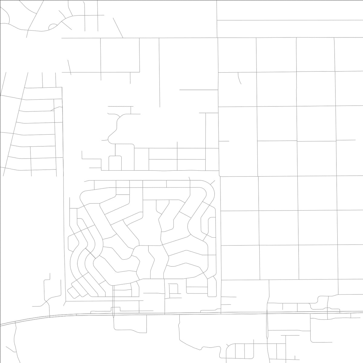 ROAD MAP OF HIGH POINT, FLORIDA BY MAPBAKES