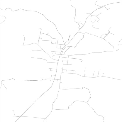 ROAD MAP OF MCHENRY, KENTUCKY BY MAPBAKES