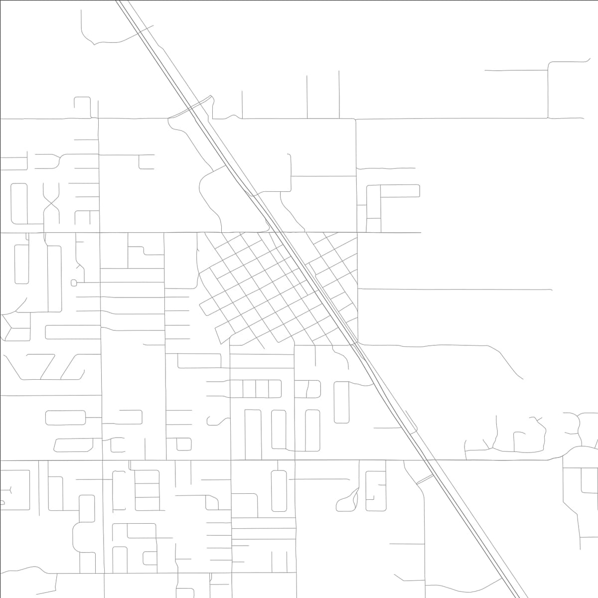 ROAD MAP OF HIGHLAND CITY, FLORIDA BY MAPBAKES
