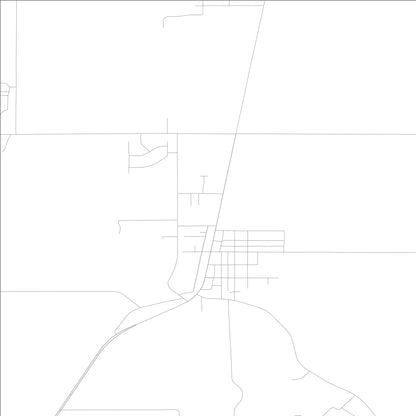 ROAD MAP OF LAKEVILLE, INDIANA BY MAPBAKES