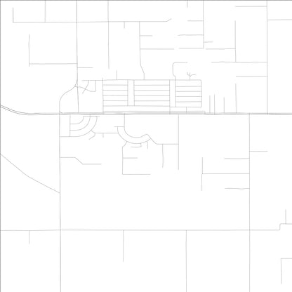 ROAD MAP OF HILL N DALE, FLORIDA BY MAPBAKES