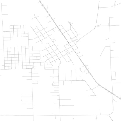 ROAD MAP OF HILLIARD, FLORIDA BY MAPBAKES