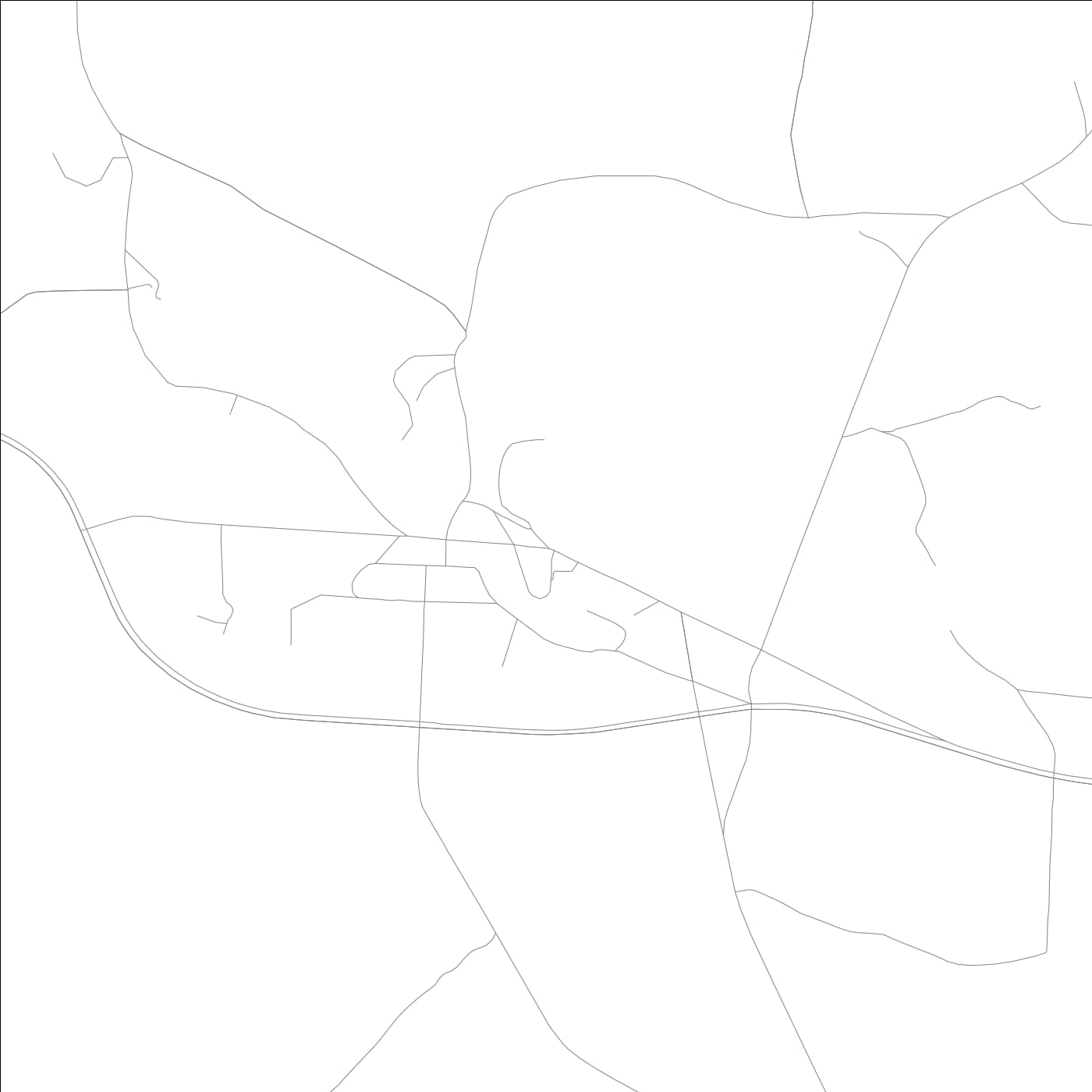 ROAD MAP OF JUNCTION CITY, GEORGIA BY MAPBAKES