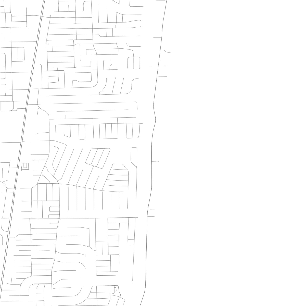 ROAD MAP OF HILLSBORO BEACH, FLORIDA BY MAPBAKES
