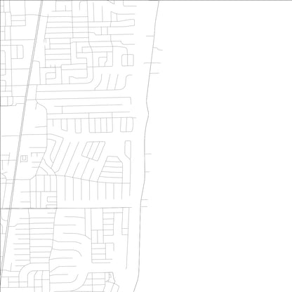 ROAD MAP OF HILLSBORO BEACH, FLORIDA BY MAPBAKES