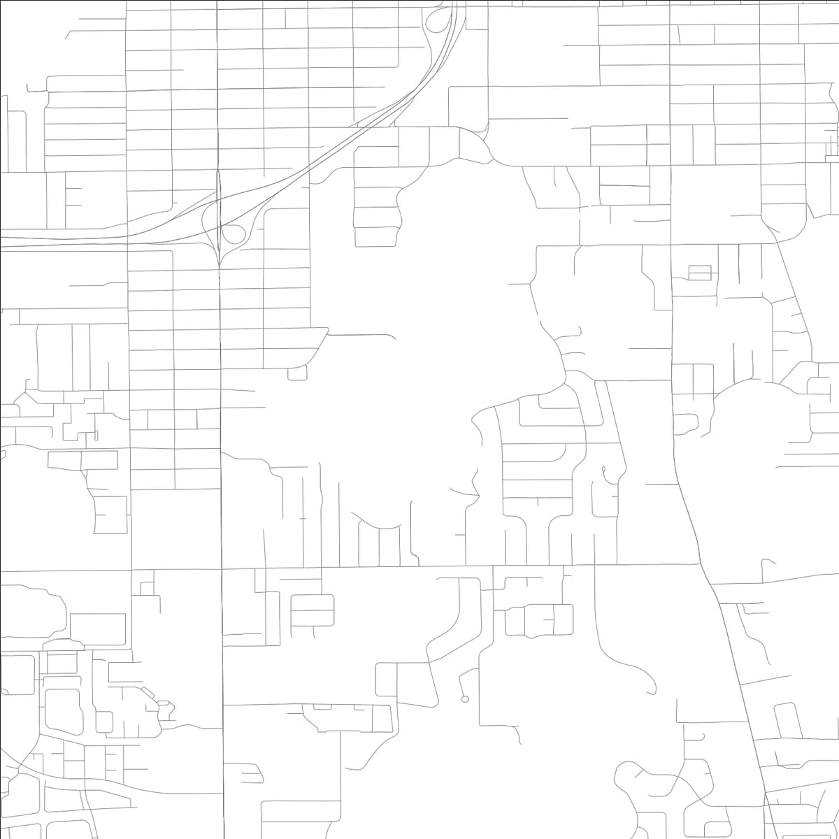 ROAD MAP OF HOLDEN HEIGHTS, FLORIDA BY MAPBAKES