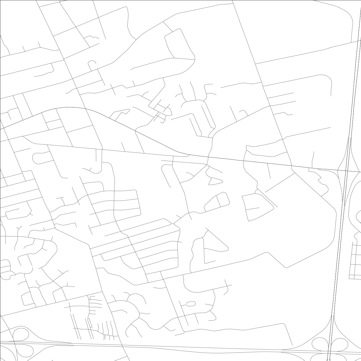 ROAD MAP OF MIDDLETOWN, KENTUCKY BY MAPBAKES