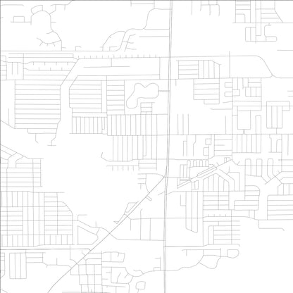 ROAD MAP OF HOLIDAY, FLORIDA BY MAPBAKES
