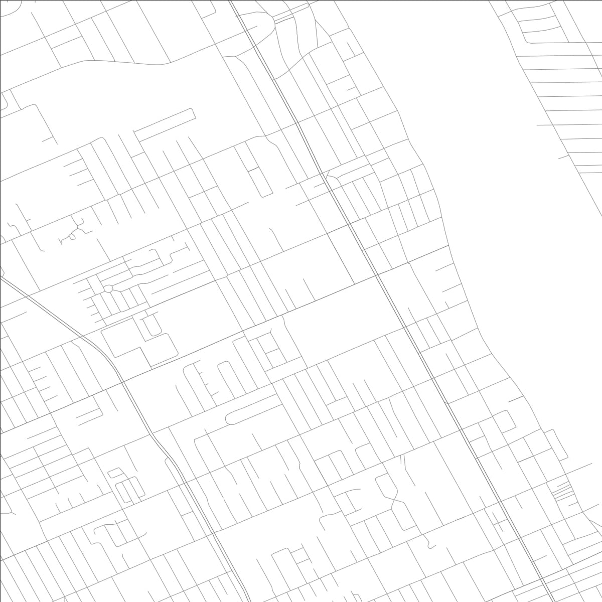 ROAD MAP OF HOLLY HILL, FLORIDA BY MAPBAKES