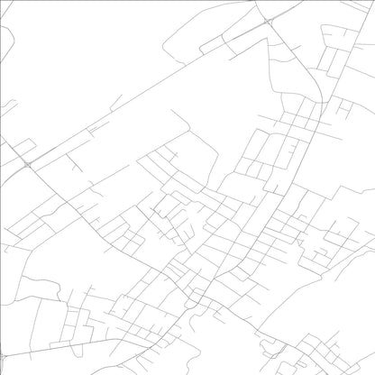 ROAD MAP OF MONTICELLO, KENTUCKY BY MAPBAKES