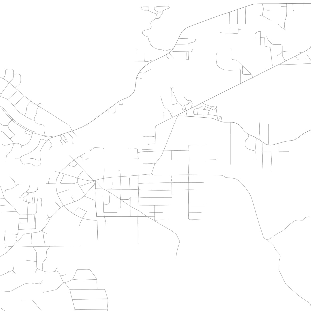 ROAD MAP OF HOMOSASSA, FLORIDA BY MAPBAKES