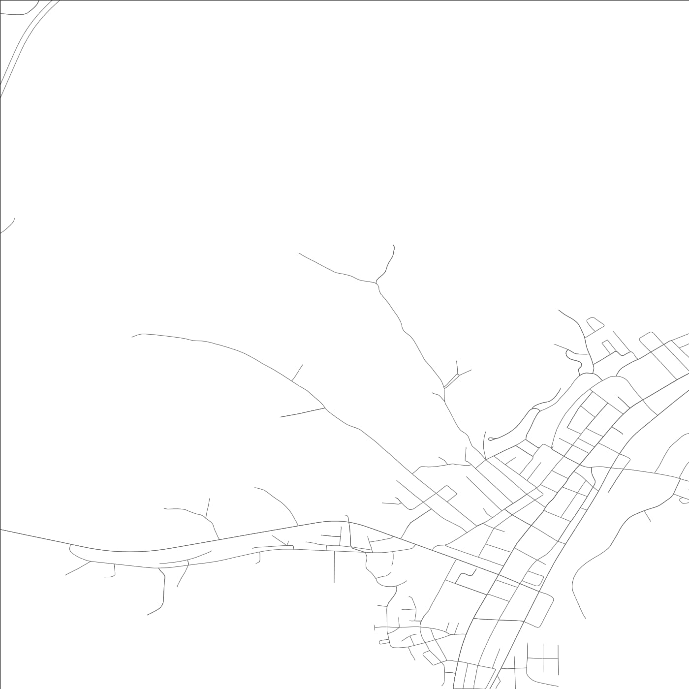 ROAD MAP OF MOREHEAD, KENTUCKY BY MAPBAKES