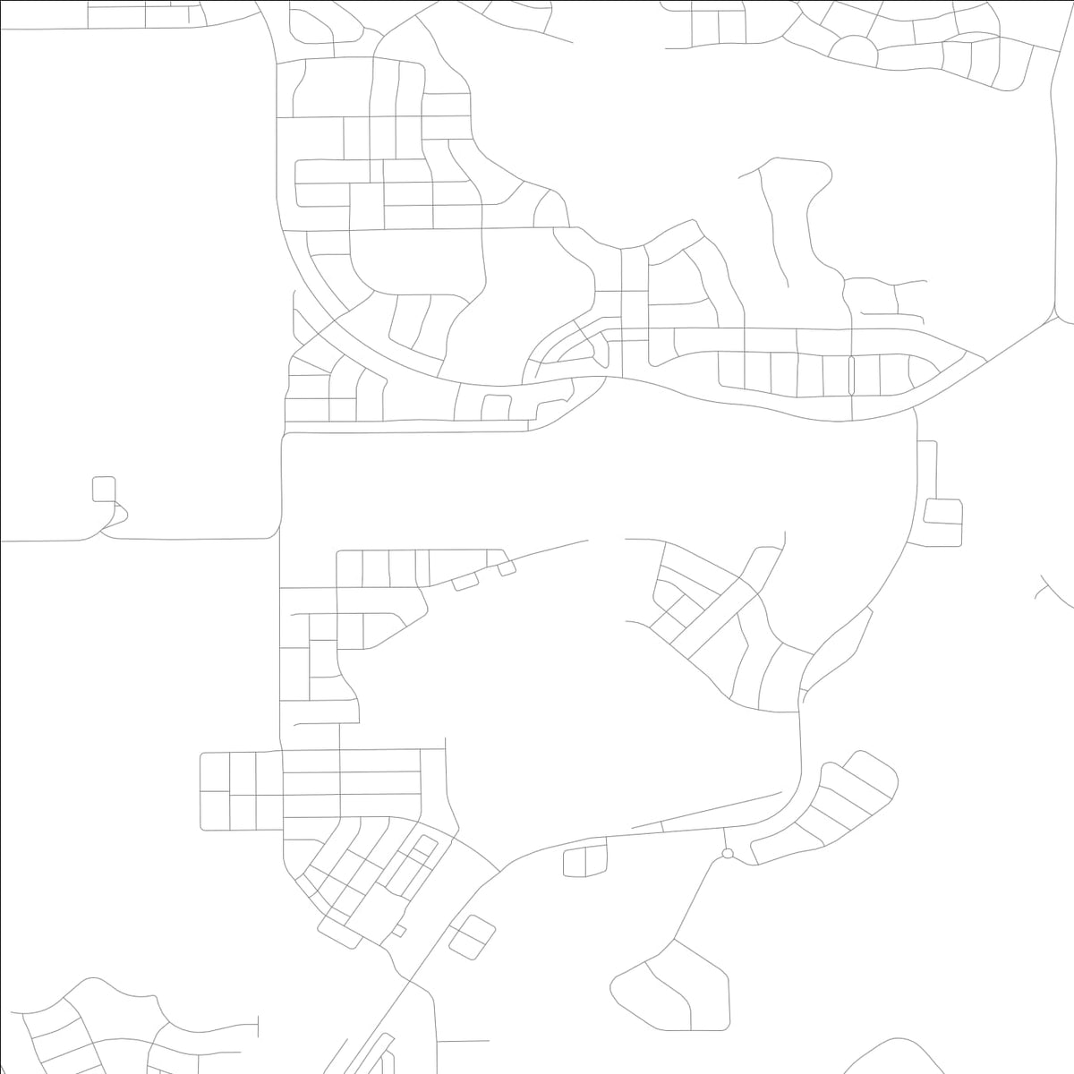 ROAD MAP OF HORIZON WEST, FLORIDA BY MAPBAKES