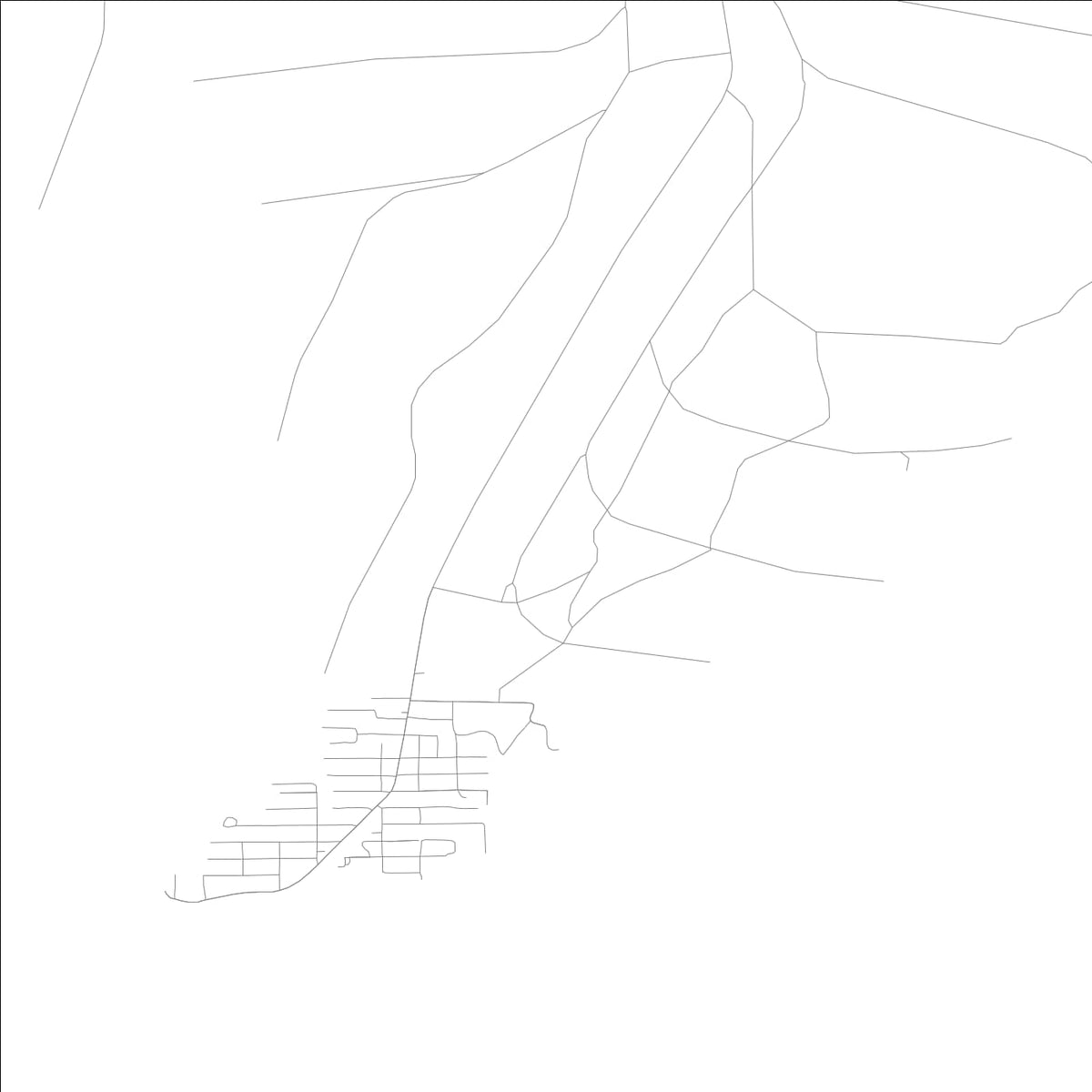 ROAD MAP OF HORSESHOE BEACH, FLORIDA BY MAPBAKES