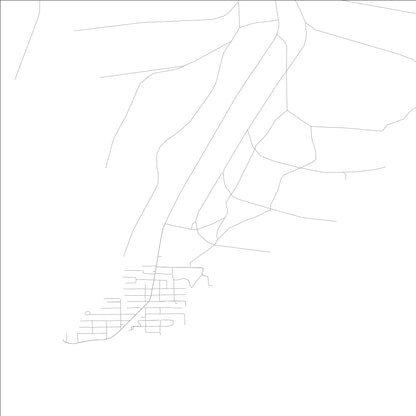 ROAD MAP OF HORSESHOE BEACH, FLORIDA BY MAPBAKES