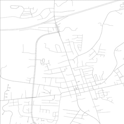 ROAD MAP OF MOUNT STERLING, KENTUCKY BY MAPBAKES