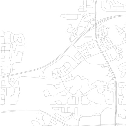 ROAD MAP OF HUNTERS CREEK, FLORIDA BY MAPBAKES