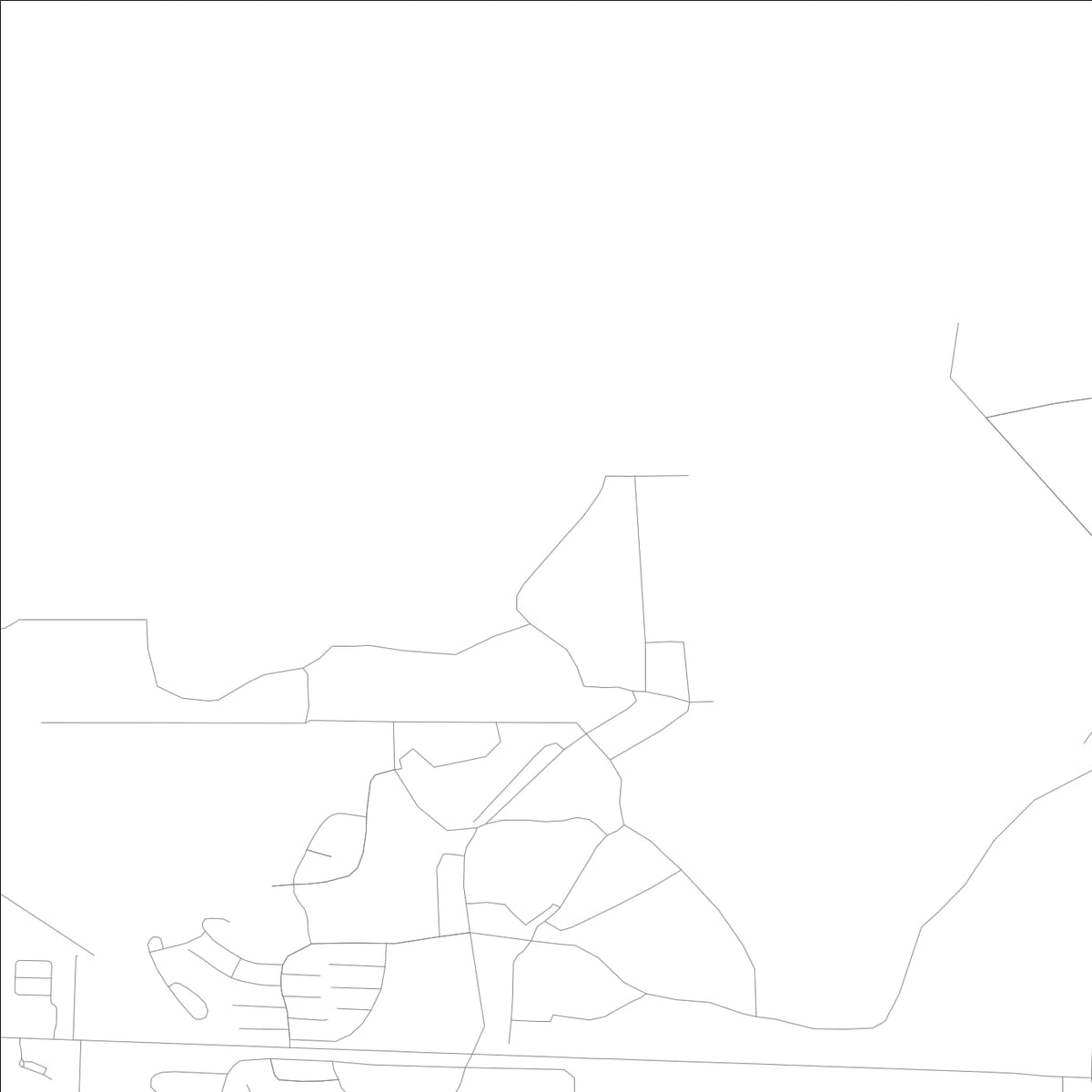 ROAD MAP OF HURLBURT FIELD, FLORIDA BY MAPBAKES