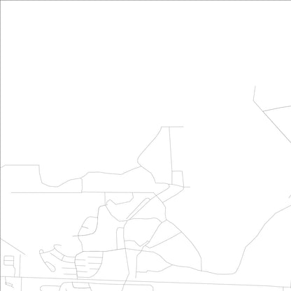 ROAD MAP OF HURLBURT FIELD, FLORIDA BY MAPBAKES