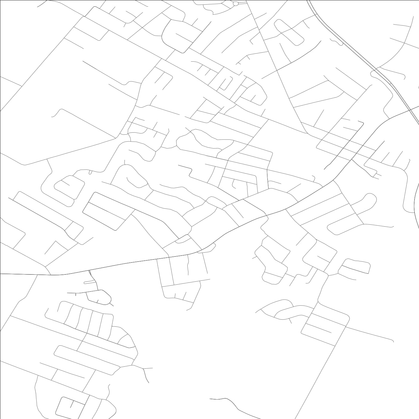 ROAD MAP OF MOUNT WASHINGTON, KENTUCKY BY MAPBAKES