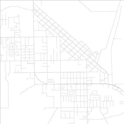 ROAD MAP OF IMMOKALEE, FLORIDA BY MAPBAKES